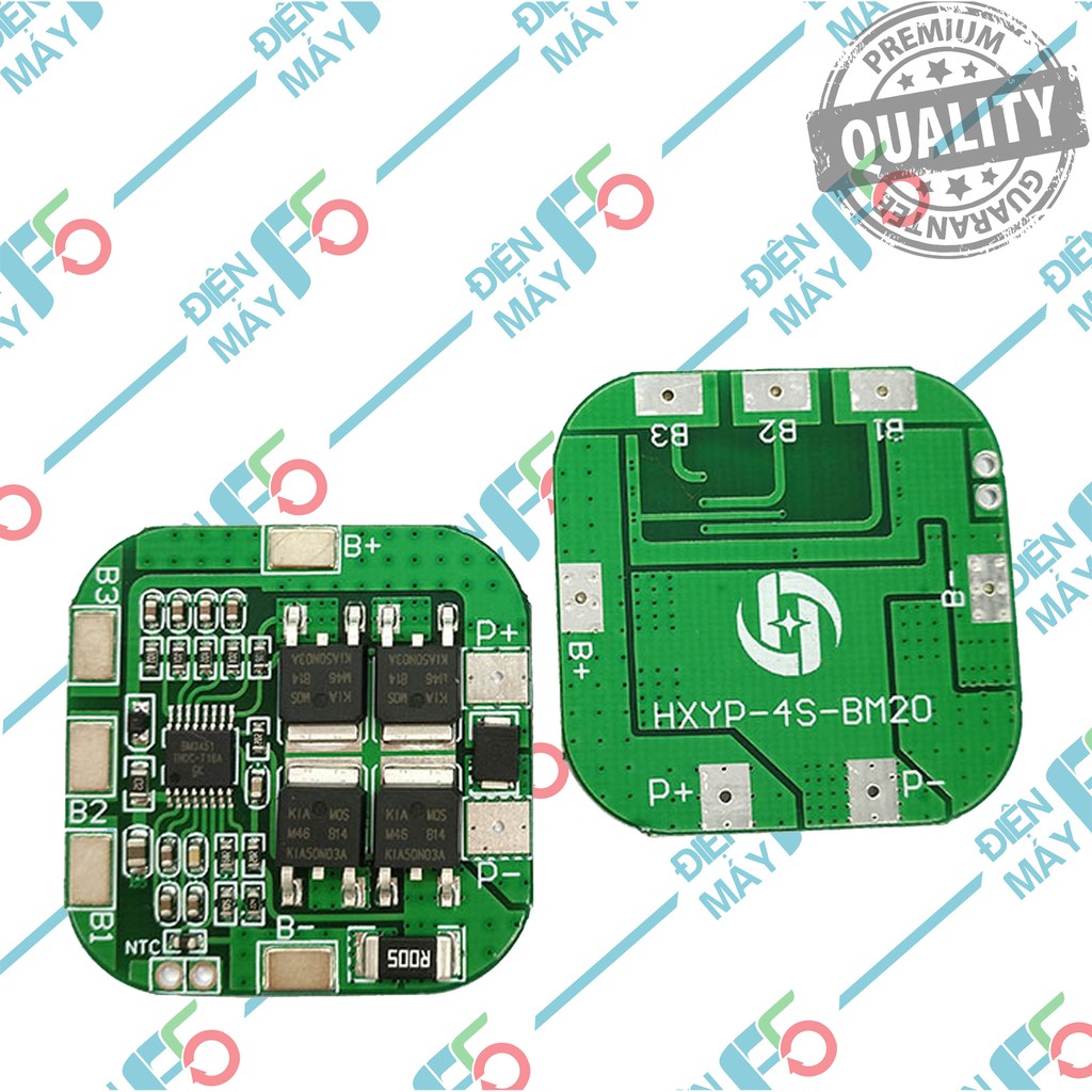 DMF5 Mạch sạc và bảo vệ cell pin Li-ion 4S 14.4v 16.8V 20A HX