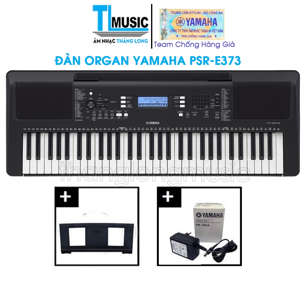[Chính Hãng] Yamaha PSR-E373 - Đàn Organ (Keyboard) Yamaha 61 Phím PSR E373 Kèm phụ kiện