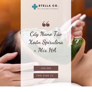 HCM [ Voucher giấy ] - Tảo Xoắn Spirulina Mix Hyaluronic Acid