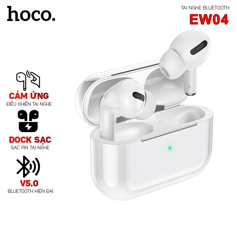 ⚡NowShip Mới⚡ Tai Nghe Âm Thanh Hay Airpods Pro Bluetooth True Wireless Hoco ES48 Phân Phối Chính Hãng Hoco