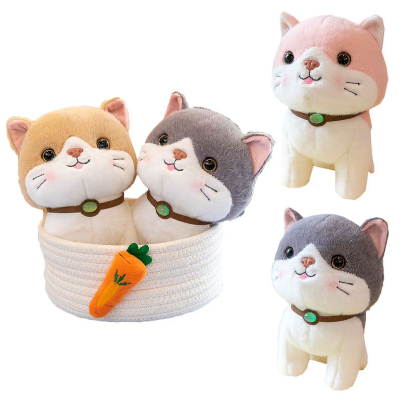 Đồ chơi nhồi bông Hình Con Mèo Hoạt Hình