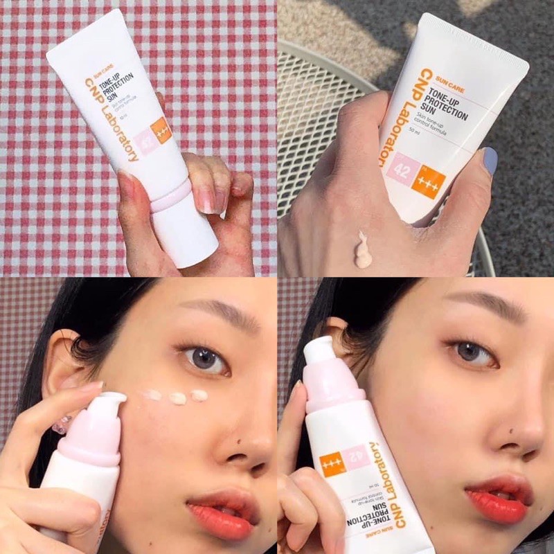  [Hàng sẵn] Kem chống nắng CNP Laboratory Tone up Protection Sun SPF42 PA+++ | BigBuy360 - bigbuy360.vn