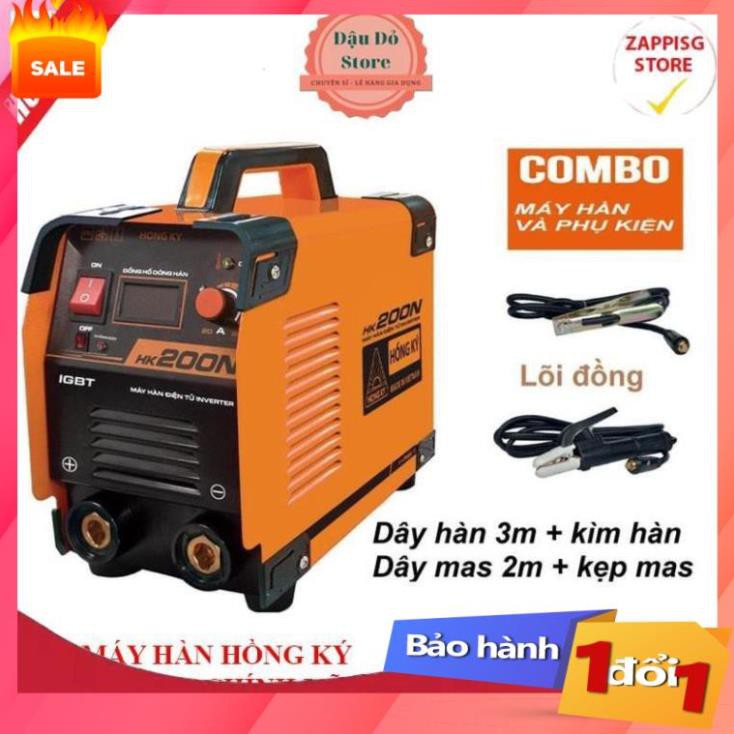 [SALE] MÁY HÀN HỒ QUANG, MÁY HÀN HỒNG KÝ CHỐNG GIẬT HK 200N - HÀNG CHÍNH HÃNG BẢO HÀNH 12 THÁNG .