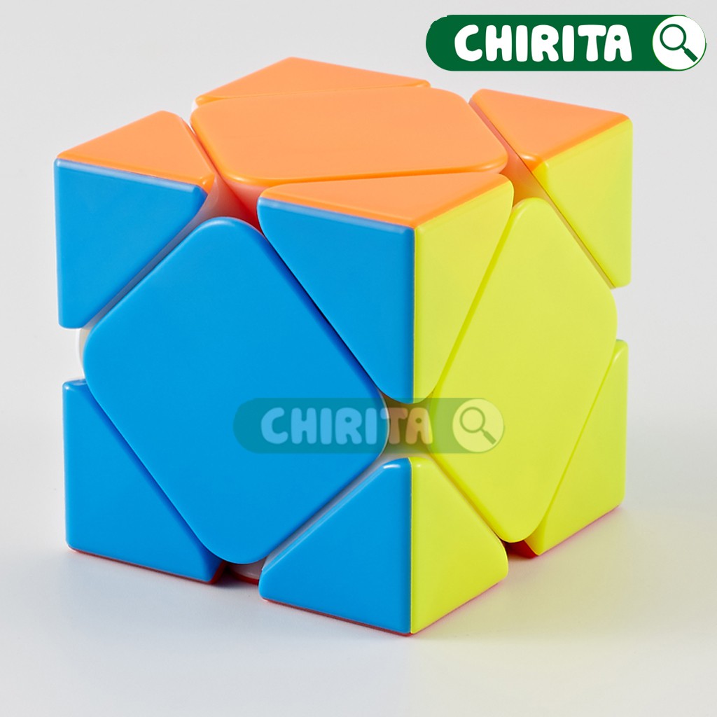 Rubik Biến Thể SKEWB New Color (MẶT HỒNG) - Cục Rubik Giá Rẻ Xoay Trơn Mượt, Đồ Chơi Trẻ Em CHIRITA