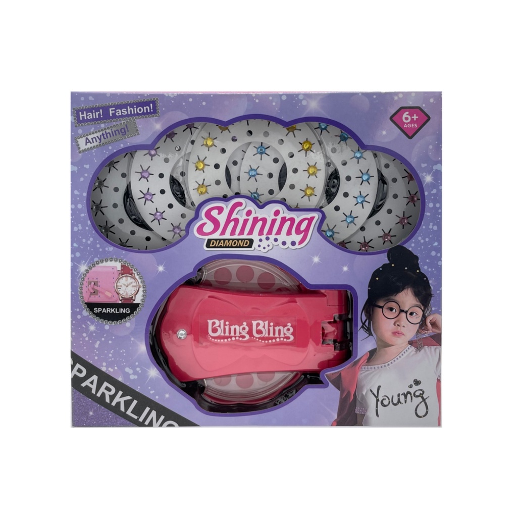 Blingbling Phụ Kiện Tạo Kiểu Tóc Bằng Hợp Kim Pha Lê Lấp Lánh Dễ Gắn Túi Xách Dễ Gắn Giày Thời Trang Làm Quà Giáng Sinh Cho Bạn Gái