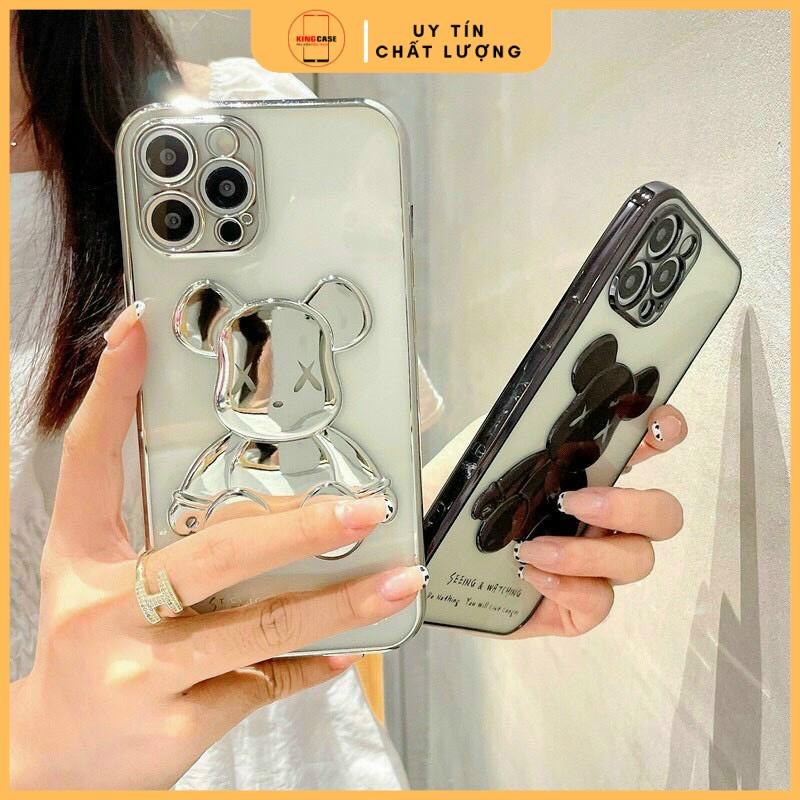 Ốp lưng điện thoại  gấu Kwais siêu đẹp, sang trọng cho dòng máy IP X/ Xsmax/ 11/ 11promax/ 12/ 12pro/ 12promax | BigBuy360 - bigbuy360.vn