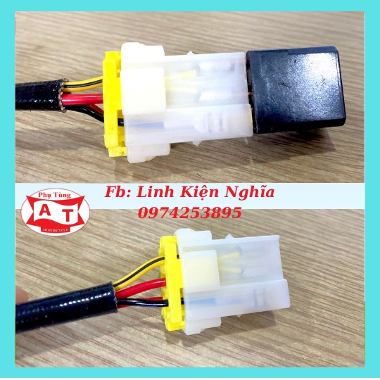 Giắc cắm relay ( relay 4 chân/ 5 chân) thay thế dây co nhiệt ( 1 bịch 10 cái)
