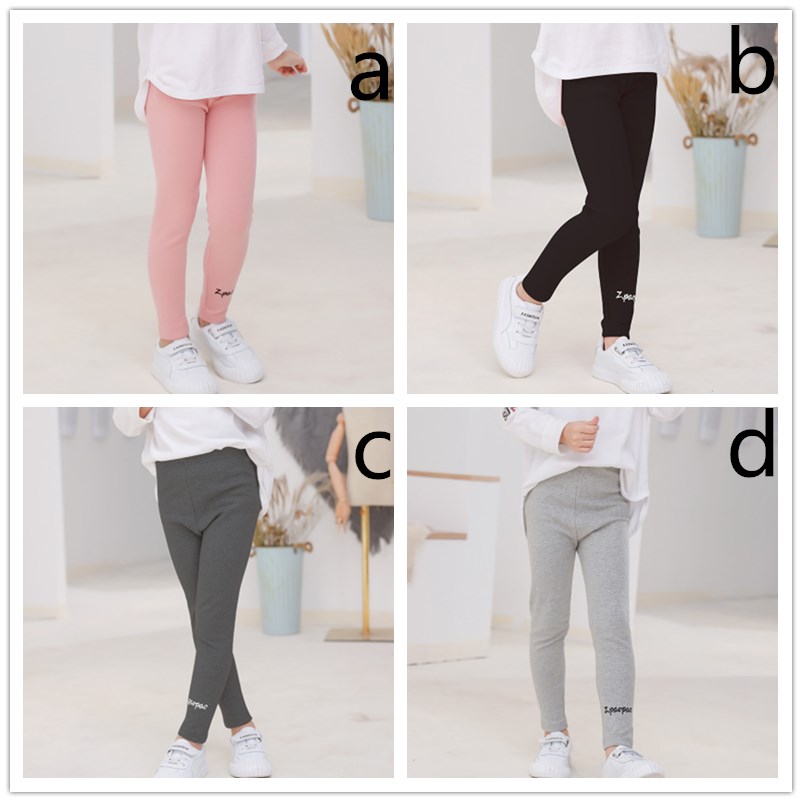 Quần Legging Cotton Phong Cách Hàn Quốc Cho Bé Gái