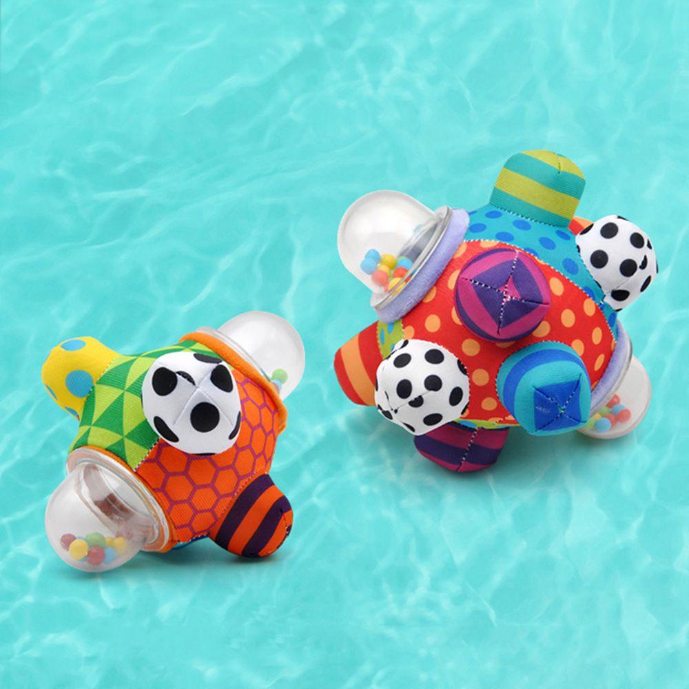 Đồ Chơi Lục Lạc Cầm Tay Màu Cầu Vồng Mới Cho Bé