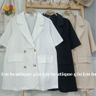 áo blazer cộc tay 4cúc ảnh thật