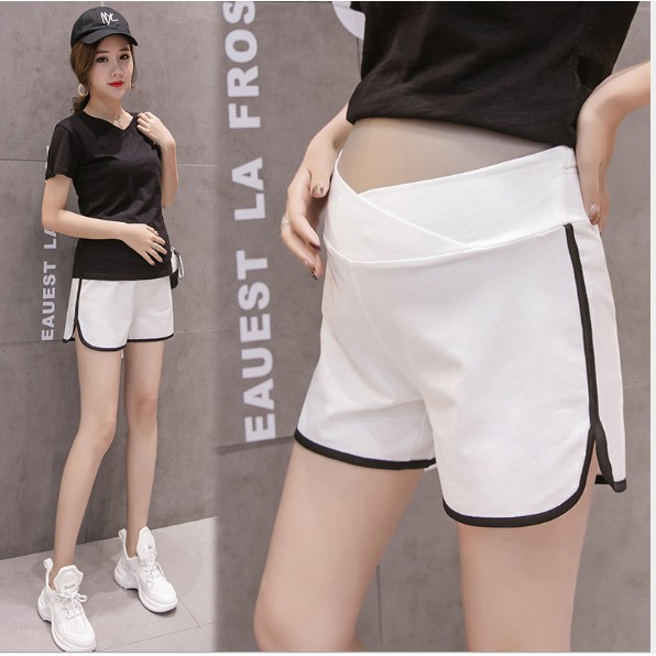 Quần Sooc Cotton Bầu Cực Mềm Mát Co giãn Thoải Mái Q83