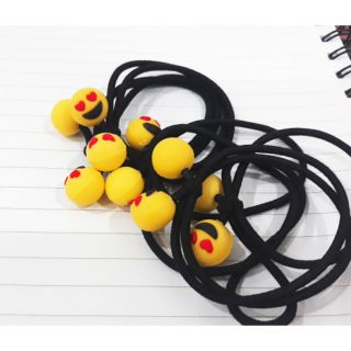 CỘT TÓC GẤU THỎ HỒNG THUN CAO CẤP