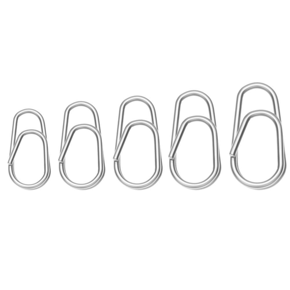 Set 50 Vòng Thép Không Gỉ Chia Dây Câu Cá Tiện Dụng