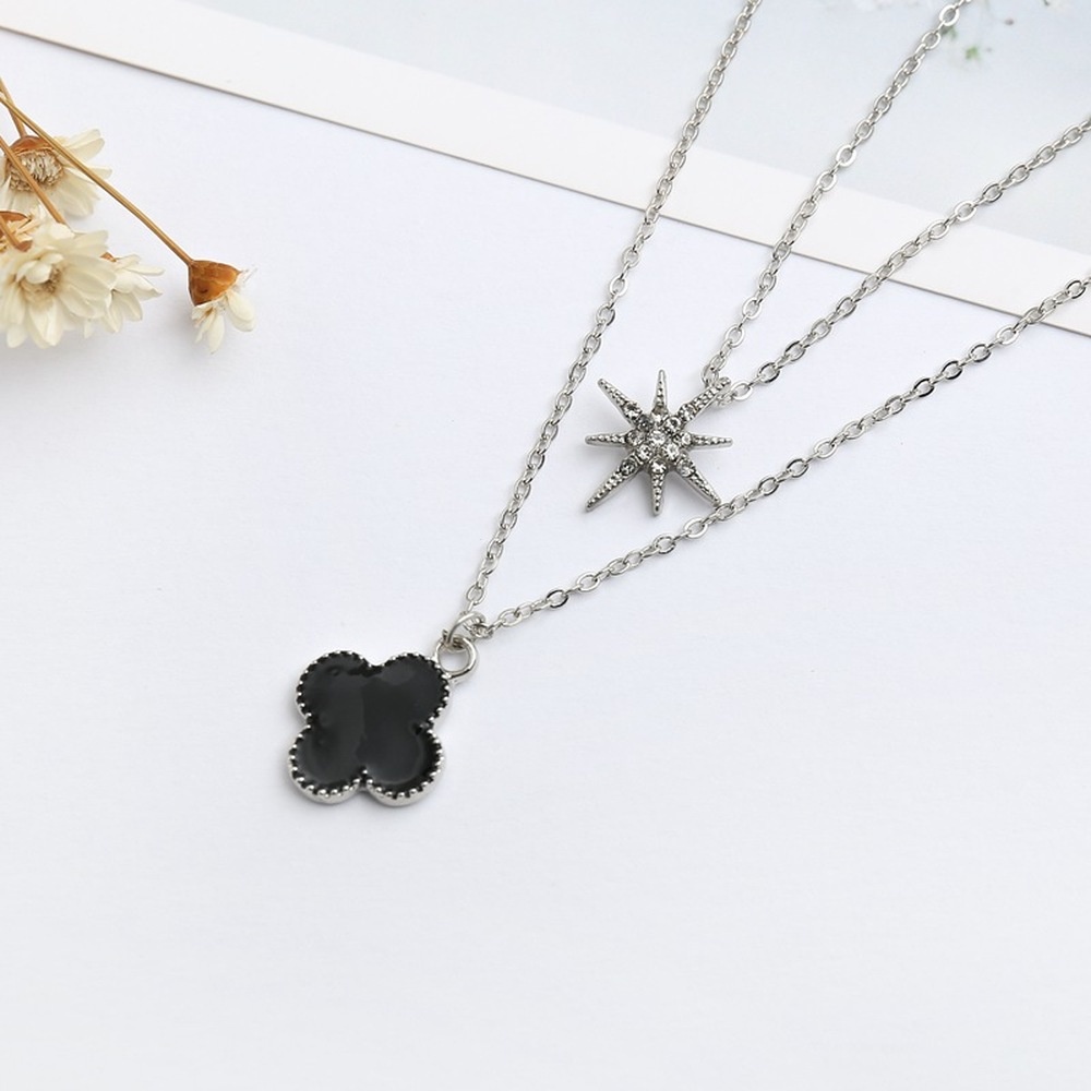 Dây chuyền chuỗi xích mặt nhiều mẫu tùy chọn phong cách Hàn Quốc đơn giản thời trang dành cho nữ