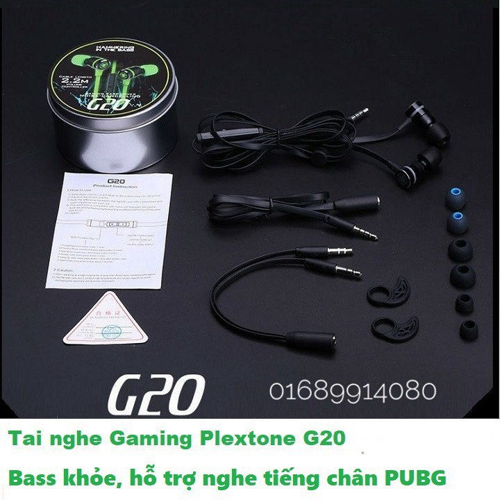 [ FREESHIP ] TAI NGHE Plextone G20 | Tai Nghe Chơi Game | Tai nghe gaming giá rẻ