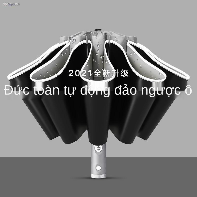 【2021】Ô hoàn toàn tự động cho nam và nữ gấp lớn chắc chắn mưa nắng chống kép tô ngược