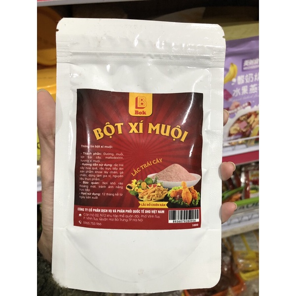 Bột xí muội Bok 100g