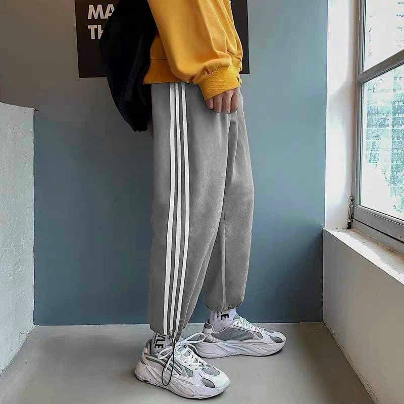 &lt;Hot Trend&gt; Quần jogger thể thao vải thun nỉ co giãn dày dặn y ảnh (3sdrut)