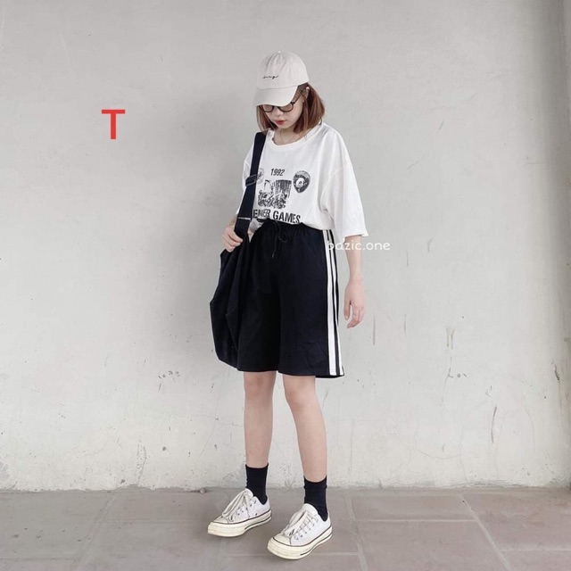 Set quần 3 sọc đùi+áo 1992 THO975