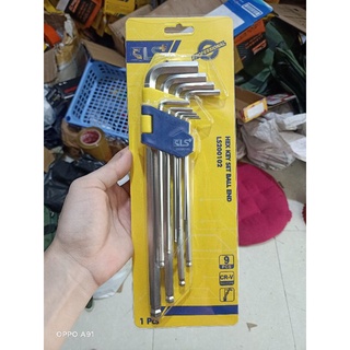 Bộ Lục Giác Vàng Hiệu Yeti Hoặc LS Thép Cao Cấp