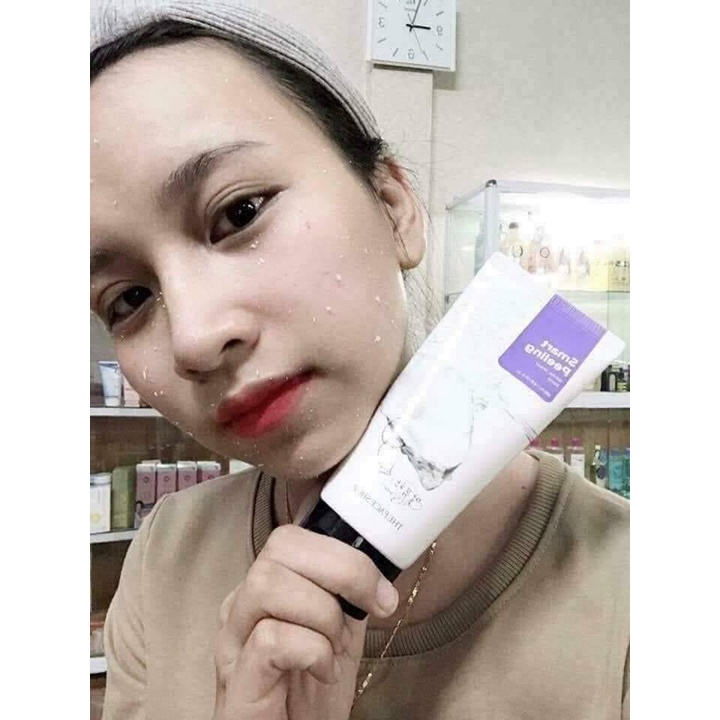 Tẩy Tế Bào Chết, Dưỡng Da Tươi Sáng Với Chiết Xuất Từ Ngọc Trai The Face Shop Smart Peeling White Jewel 120ml