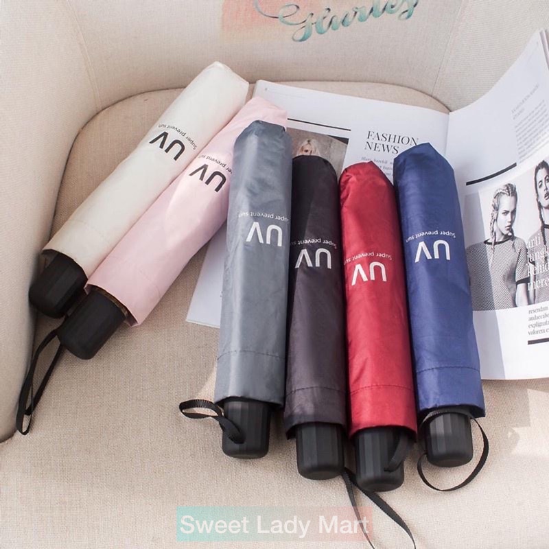 Ô Dù Chống Tia UV 3 Lớp Chính Hãng