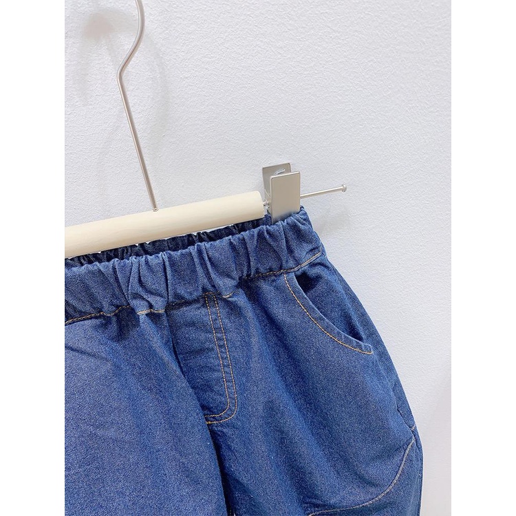 [Babycat] Hàng Có Sẵn Quần Jean Ống Rộng Phong Cách Nhật Bản Hàn Quốc Nhật Bản / Hàn Quốc / Phương Tây Thời Trang Xuân Hè Cho Bé Trai / Bé Gái