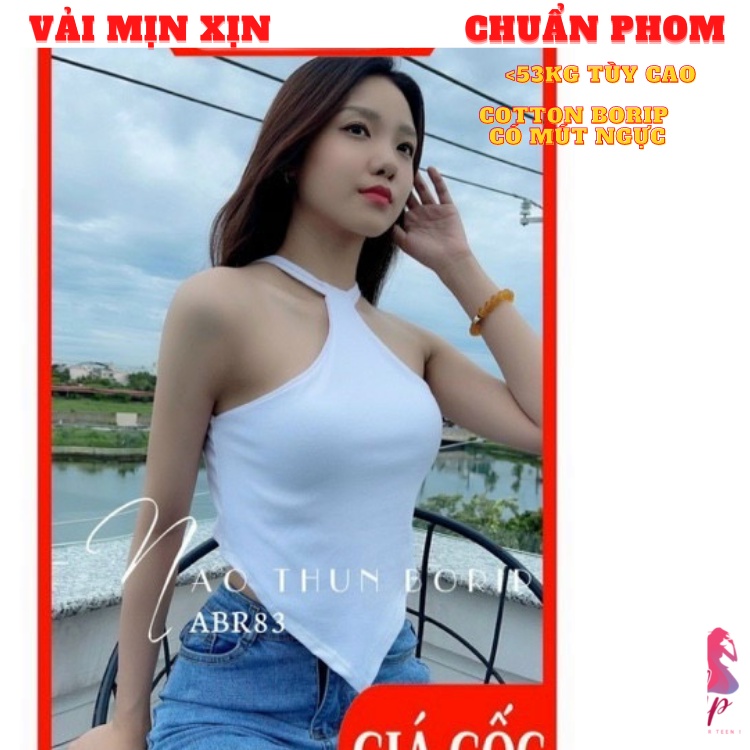 Áo yếm nữ đẹp ôm body sexy thun xịn kiểu dáng hàn quốc tôn dáng ly alohashop91