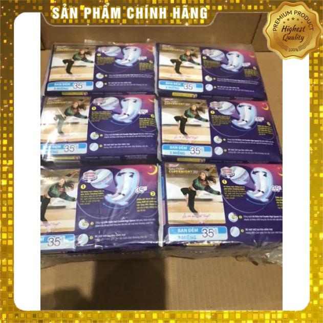 Băng Vệ Sinh Diana Super Night 35cm/29cm Có Cánh Ban Đêm
