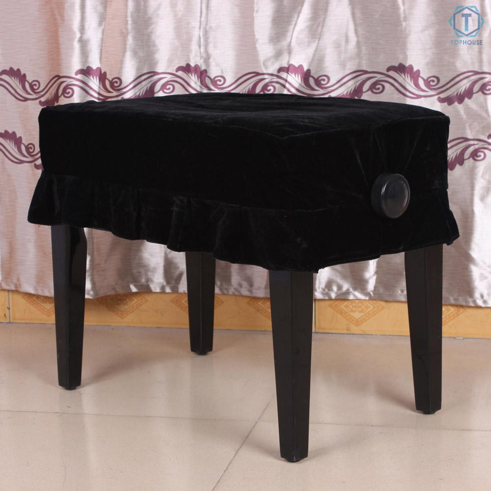 Miếng bọc ghế ngồi chơi đàn piano bằng vải màu sắc bắt mắt kích thước 55-35cm