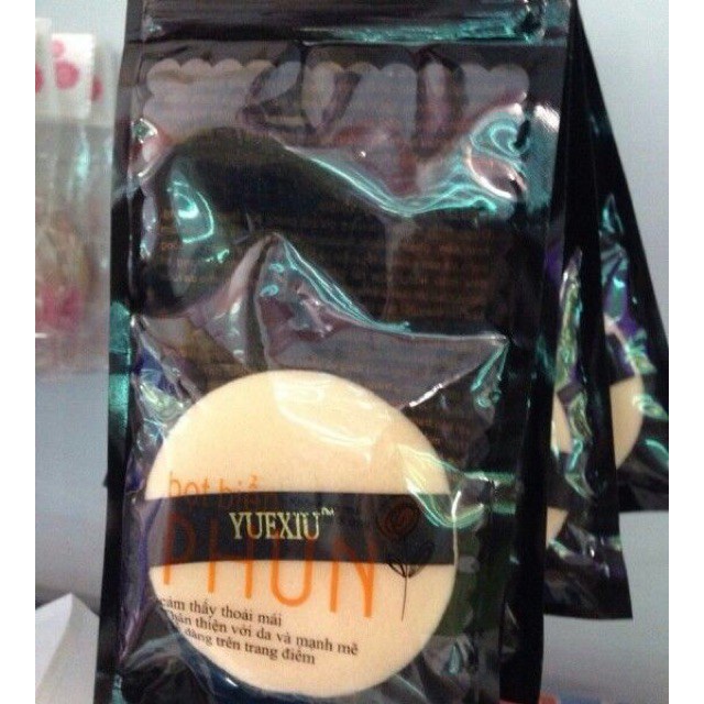 Bông Phấn Yuexiu Mềm Mịn Bông Phấn Trang Điển Tiện Dụng H254