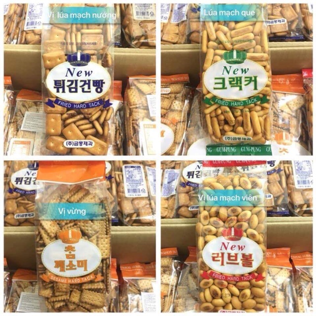Bánh qui lúa mạch Hàn Quốc 31k/ gói