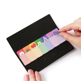 Sticker note + sticker index BT21 - BTS
