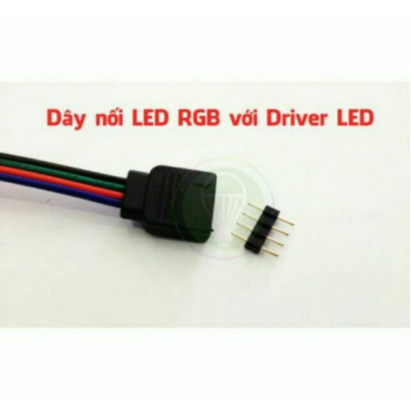 Gim Nối Led RGB Và Driver Led