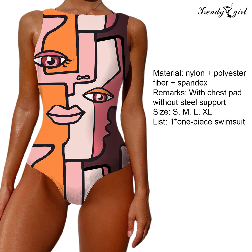 Đồ Tắm Một Mảnh In Họa Tiết Hoạt Hình Quyến Rũ Dành Cho Nữ | BigBuy360 - bigbuy360.vn