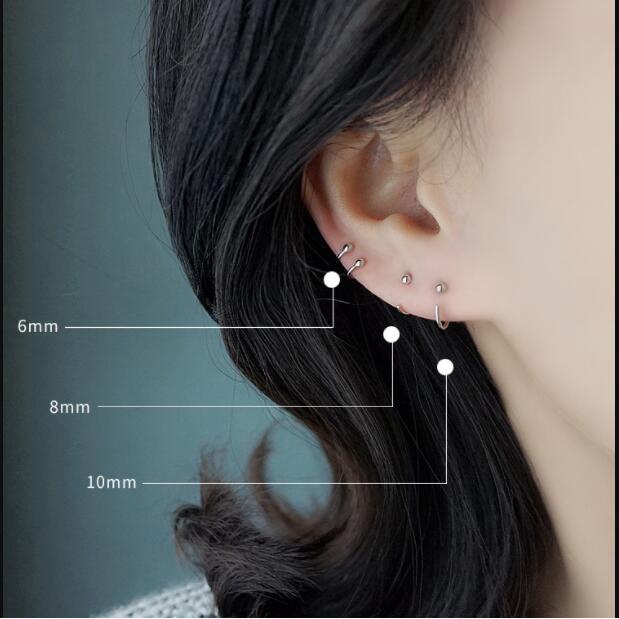 Khuyên Tai Thiết Kế Đơn Giản Phong Cách Hàn Quốc