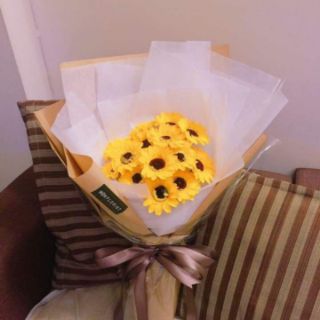 Hoa hướng dương sáp 50 bông
