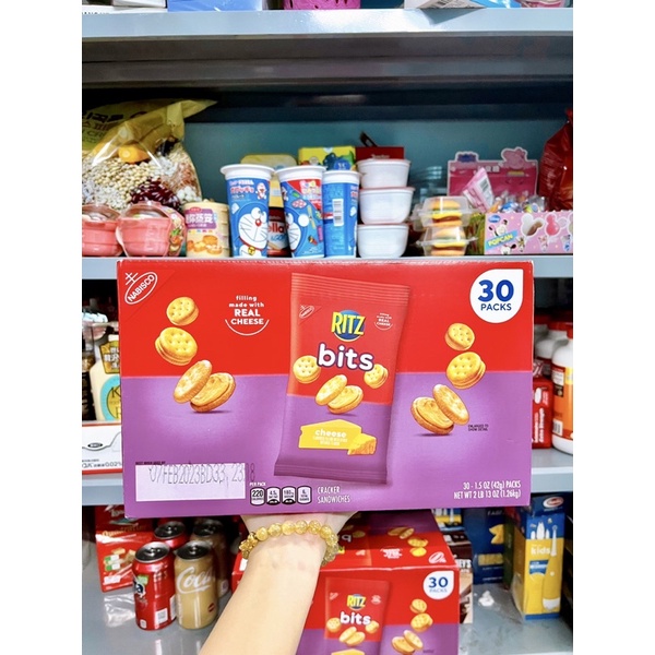 Bánh Ritz Phô Mai Thùng 30 gói