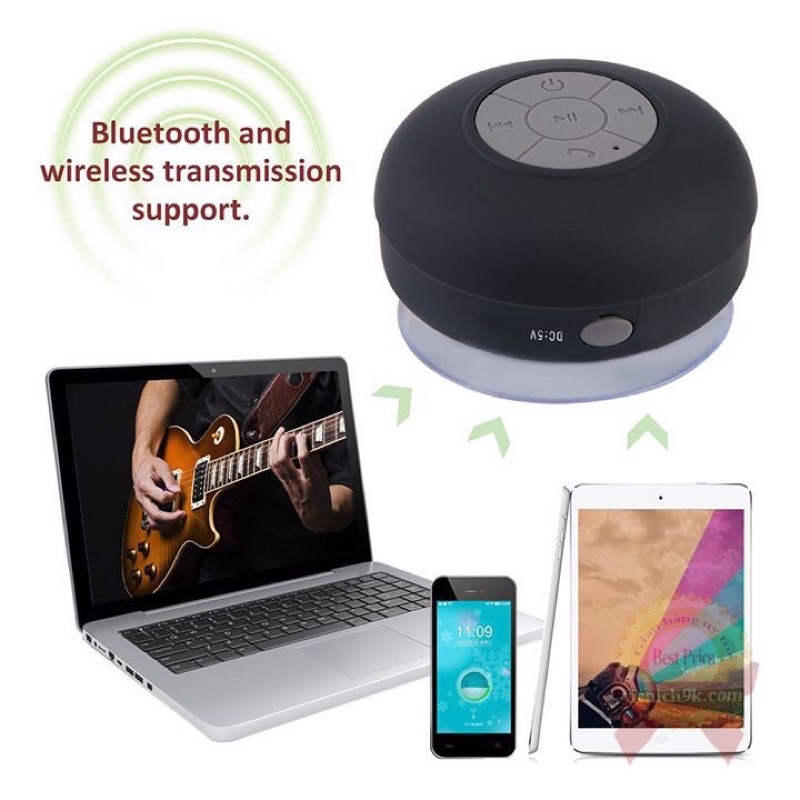 LOA BLUETOOTH MINI CUTE NHỎ GỌN, LOA DÁN TƯỜNG CHỐNG NƯỚC VỪA TẮM VỪA NGHE NHẠC GIÁ TỐT