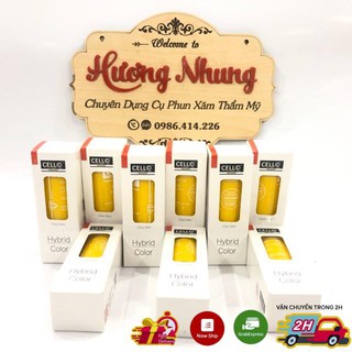 Mực Phun Xăm Vàng Chanh Cello
