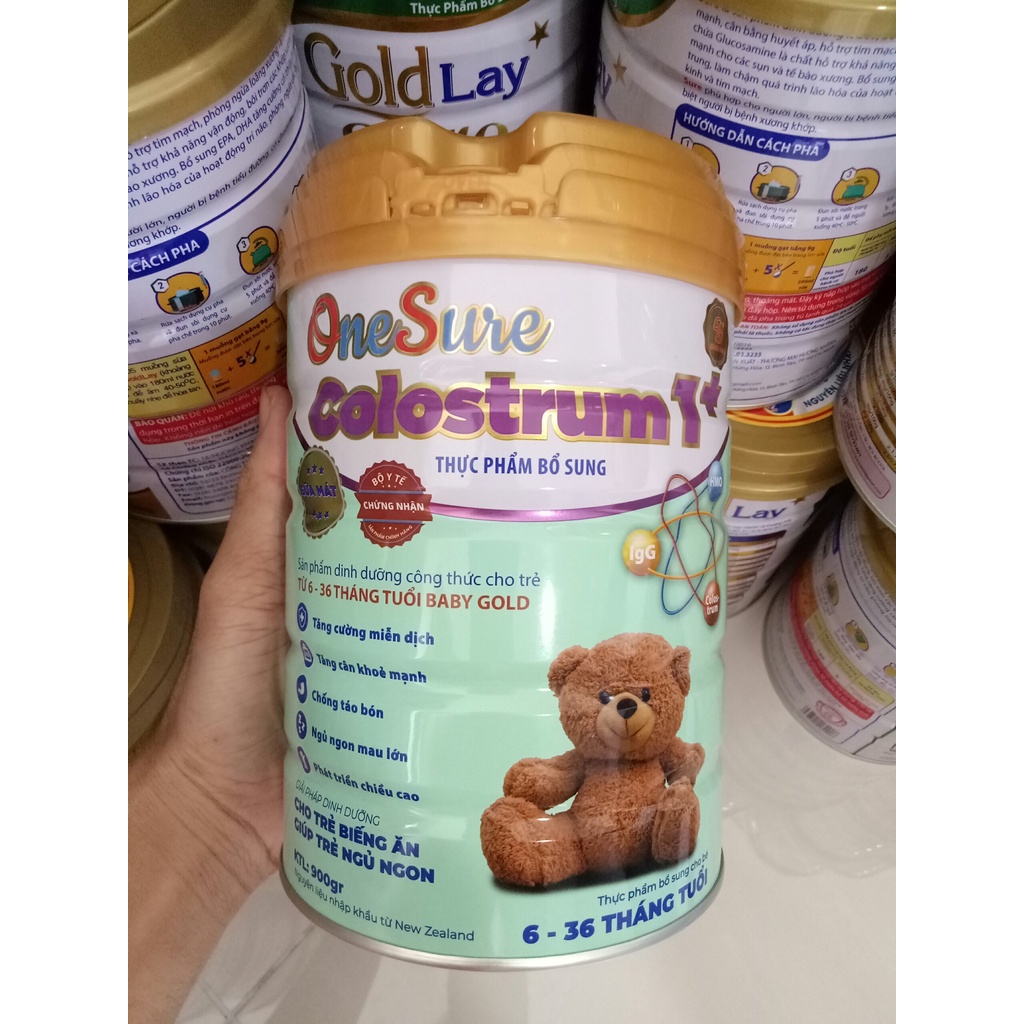 Sữa non Onesure Colostrum 1+ Hộp 900g