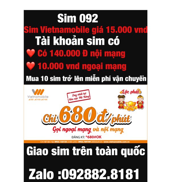 Sim siêu rẻ siêu bèo