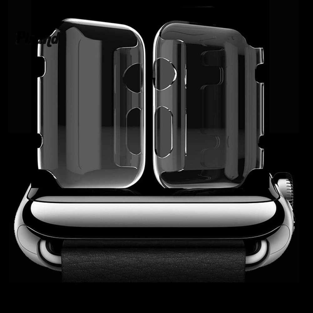 Set 3 ốp trong suốt 42mm/38mm bảo vệ cho Apple Watch Series 2