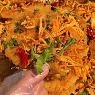 Cơm cháy mix khô gà hũ 300gram