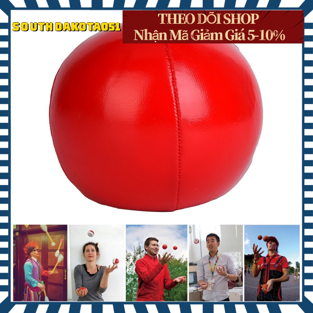Set 3 quả bóng PU tung hứng nhiều màu sắc dành cho chú hề/ người mới bắt đầu và chuyên nghiệp