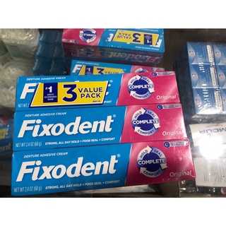 Keo Dán Răng Giả Fixodent