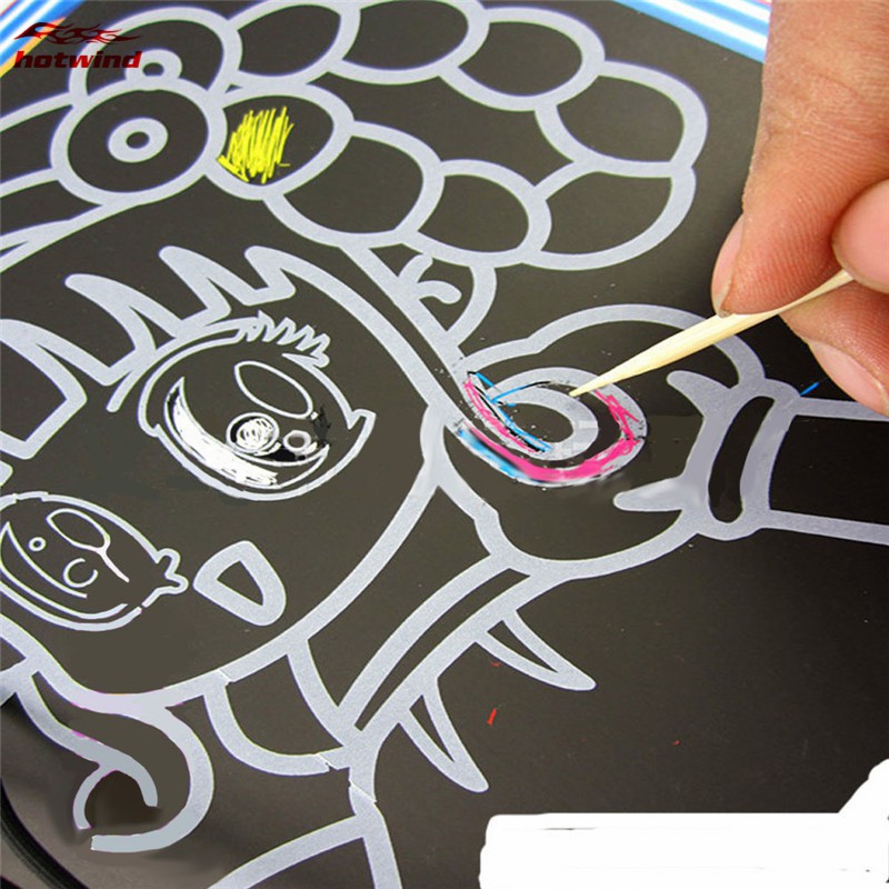 Set 10 Giấy Vẽ Tranh Sáng Tạo Cho Bé