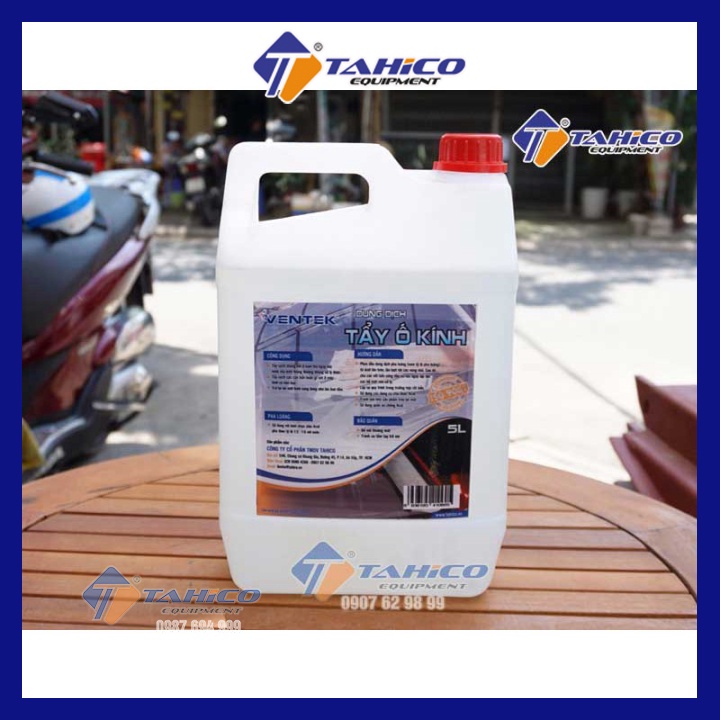 Dung dịch tẩy ố kính xe ô tô Ventek 5 lít - Tahico
