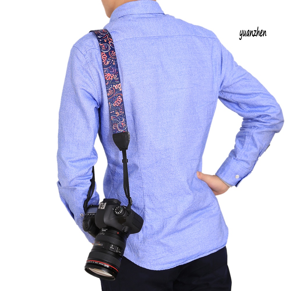 Dây Đeo Cổ Họa Tiết Hoa Retro Cho Máy Ảnh Canon Dslr | BigBuy360 - bigbuy360.vn