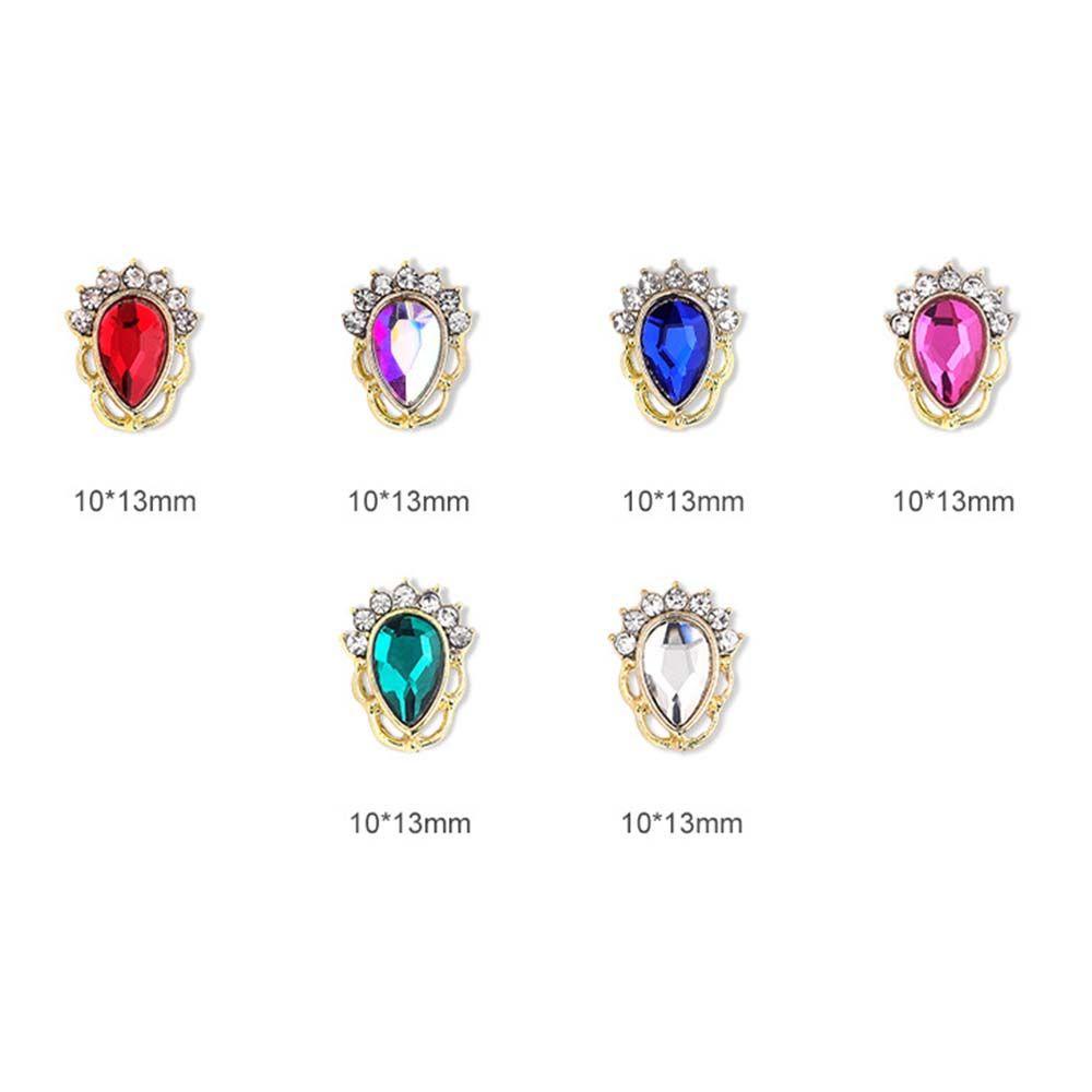 Phụ Kiện Trang Trí Móng Tay Hình Giọt Nước Xinh Xắn|Phụ Kiện Trang Trí Móng Tay 3D Bằng Hợp Kim Sang Trọng DIY